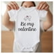 thumbnail image 2 of Pañalero Be My Valentine San Valentin Ropa Bebe Body Blanco, 2 of 4
