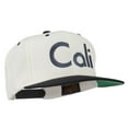 thumbnail image 5 of Cali Embroidered Snapback Cap - Natural Black OSFM, 5 of 5