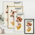 thumbnail image 4 of Designart 'Minimalist Shapes With Ancient Plant II' Modern Framed Canvas Wall Art Print, 4 of 5