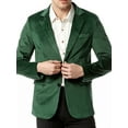 thumbnail image 3 of SUNSIOM Men’s Slim Fit Blazers Lightweight Long Sleeve Solid Color Dress Jacket Button Front Sports Coat, 3 of 6