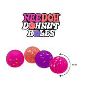 Nee Doh Dohnut Hole 4 pack, 1 pack of4 dohnut holes as pictured