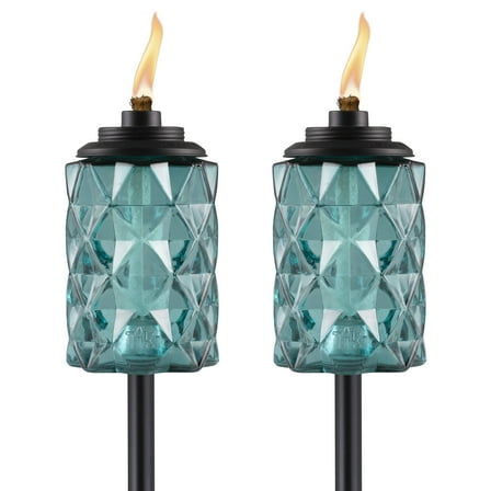 Easy Install 2-Pack 65 Inch TIKI Torch Topaz