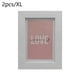 thumbnail image 2 of Marco de imagen Fotografías de estilo simple Visualización de imágenes de bastidores Tabla de tabla Adorno de cuadro para decoración Pantalla de almacenamiento XL 2 piezas Kearding HA011341-04, 2 of 7