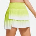 thumbnail image 5 of Falda pantalón de yoga Illusion de dos piezas con cintura alta para mujer, para fitness, correr, entrenamiento, ropa de abrigo, mallas deportivas para gimnasio, 5 of 5