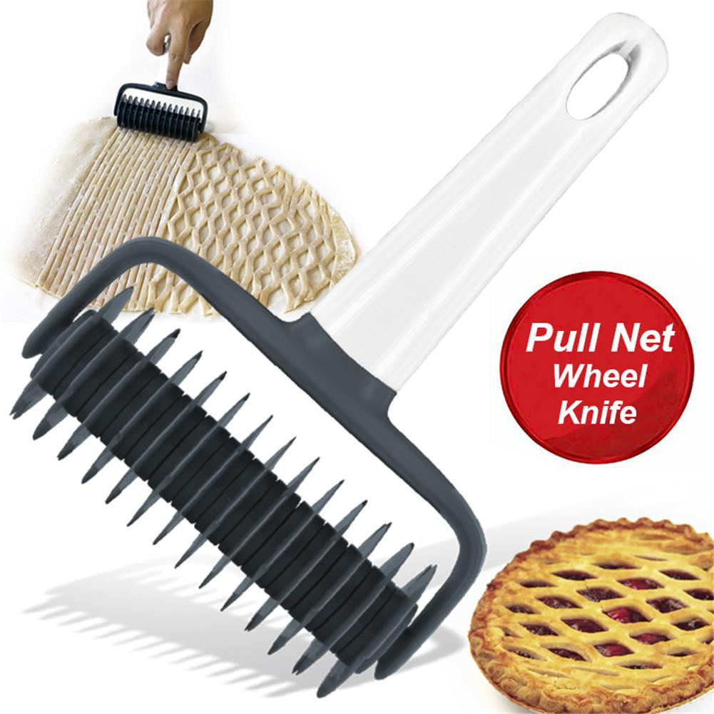 Details about   New Dough Bread Cookies Pie Cake Lattice Pastry Cutter Roller Kitchen Tool Craft 