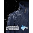 thumbnail image 5 of GENTS BLISS Mens Rain Jackets Lightweight Waterproof Breathable Jackets for Men with Hood Windproof Outdoor Men Raincoat for Hiking Cycling Travel, 5 of 8