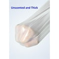 thumbnail image 3 of XYCCA 100pcs Small Tear-Free Drawstring Trash Bags 4 Gallon Unscented Garbage Bags for Bathroom Kitchen (White)-0762, 3 of 5