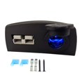 thumbnail image 5 of Conector de enchufe de coche de montaje empotrado 50a, cargador USB Dual para caravana, camión Rv, 5 of 5