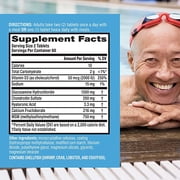 Glucosamine & Chondroitin Plus MSM Advanced Joint Health Supplement Tablets, Move Free (120 Count In A Box) (3 Pack Case), Supports Mobility, Flexibility, Strength, Lubrication and Comfort*