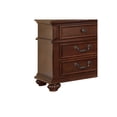 thumbnail image 4 of Benzara Landaluce Traditional Night Stand In Oak Finish, 4 of 5