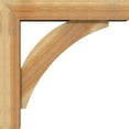 thumbnail image 3 of Ekena Millwork 6"W x 26"D x 26"H Thorton Block Rough Sawn Bracket w/ Offset Brace, Western Red Cedar, 3 of 25