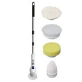 thumbnail image 3 of Electric Spin Scrubber, Adjustable Angle 2024 New Cordless Cleaning Brush & Extension Handle, Power Shower Scrubber with 8 Replaceable Head, 120Mins Electric Scrubber for Bathroom, Tub, Floor, Kitchen, 3 of 6