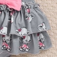 thumbnail image 7 of Baby Girl Clothes Outfit Baby Girl Clothes Infant Ruffles Cartoon Romper Floral Shorts Set Summer Outfits Cute Baby Clothes Girl, 7 of 7
