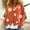 Orange, variant on Bnwani Womens Oversized Cardigan Sweaters Loose Long Sleeve Knit Cardigan Winter Floral Black Fall Sweaters for Women 2023 Cardigan Size L(US:8)
