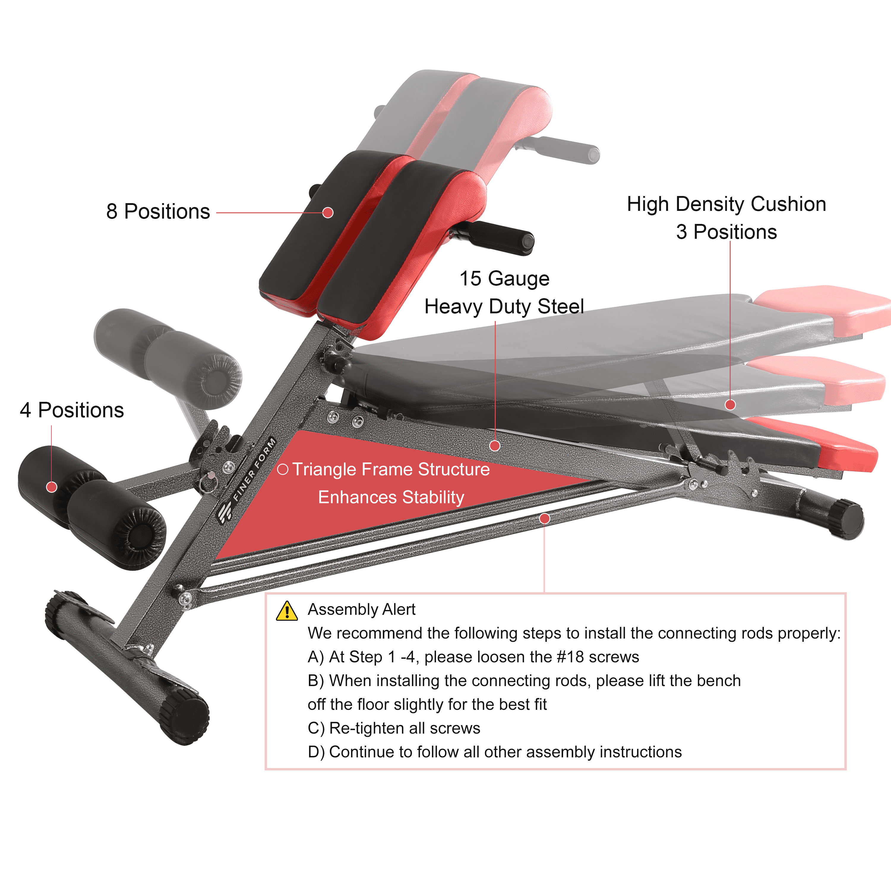 Finer Form Multi Functional Bench For Tiendamia Com