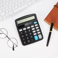 thumbnail image 4 of ATTOE Electronic Office Desktop Financial Calculator with 12 Digit Accuracy Solar Battery Dual Power-2514, 4 of 5
