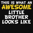 thumbnail image 3 of CafePress - Awesome Little Brother T Shirt - Dark T-Shirt Kids XS-XL, 3 of 4