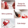 thumbnail image 3 of 4Pcs Santa Claus, Christmas Tree,Christmas Star Spoons Forks Set with Exquisite Paper Box Stainless Steel Silver Xmas Dinner Tableware for Coffee Dessert Tea Milk Spoons Fruit Forks, 3 of 5