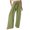 Mint Green, variant on Sngxgn Pants for Women Stretchy Work Business Pants Casual Straight Leg Trousers(Blue,M)