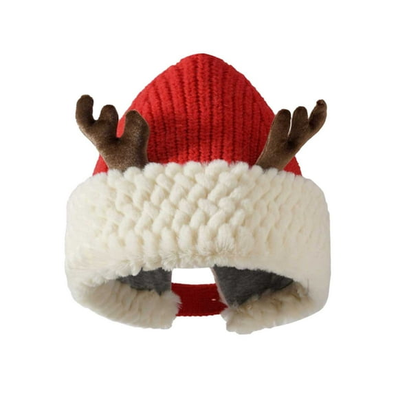 Winter Hats for Women Beanie Hats for women Christmas Cute Plush Knitted Hat Winter Cold Warm