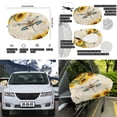 thumbnail image 6 of Yuyamidu Dragonfly Hood Cover for Cars Sedans Sunflower Auto Side View Mirror Covers Elastic Car Front Hood Cover Protector with Side Mirror Covers Set of 3 Daily Automobile Decor, 6 of 7