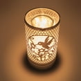 thumbnail image 3 of 7" touch lamp-Fragrance Wax Melts Warmer -Electric Candle Essential Oil Burner-Metal Hummingbird Table Decor, 3 of 10