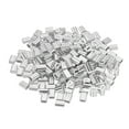 thumbnail image 1 of 200Pcs Aluminum Crimping Loop Sleeve for 3/32" Diameter Wire Rope, Double Ferrule Wire Rope Sleeve for Cable Line End, 1 of 6