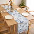 thumbnail image 3 of Ocean Starfish Table Runner - 72 Inch Long, Kitchen Dining Table Runner Dresser Scarves, Summer Coastal Coral Flower Shells Farmhouse Decor for Coffee Tables Wedding Party Banquet, 3 of 8