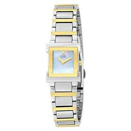 - women's ew9904-56d eco drive two-tone watch