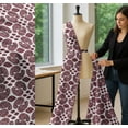 thumbnail image 5 of Soimoi White Cotton Cambric Fabric Maroon Paisley Printed Fabric 1 Yard 56 Inch Wide, 5 of 7