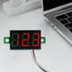thumbnail image 4 of DC5-30V Mini voltímetro digital LED dos cables 0 28 pulgadas pantalla digital ajustable protección contra polaridad inversa (rojo), 4 of 7