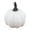 White, variant on 1Pc 2.36×2.36" Curved Stem Mini Fake Pumpkin, Fall DIY Craft Thanksgiving Table Shop Decor