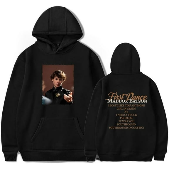 Maddox Batson First Dance Merch Hoodie Pockets Drawstring Unisex Hooded Sweatshirt Fashion Clothing
