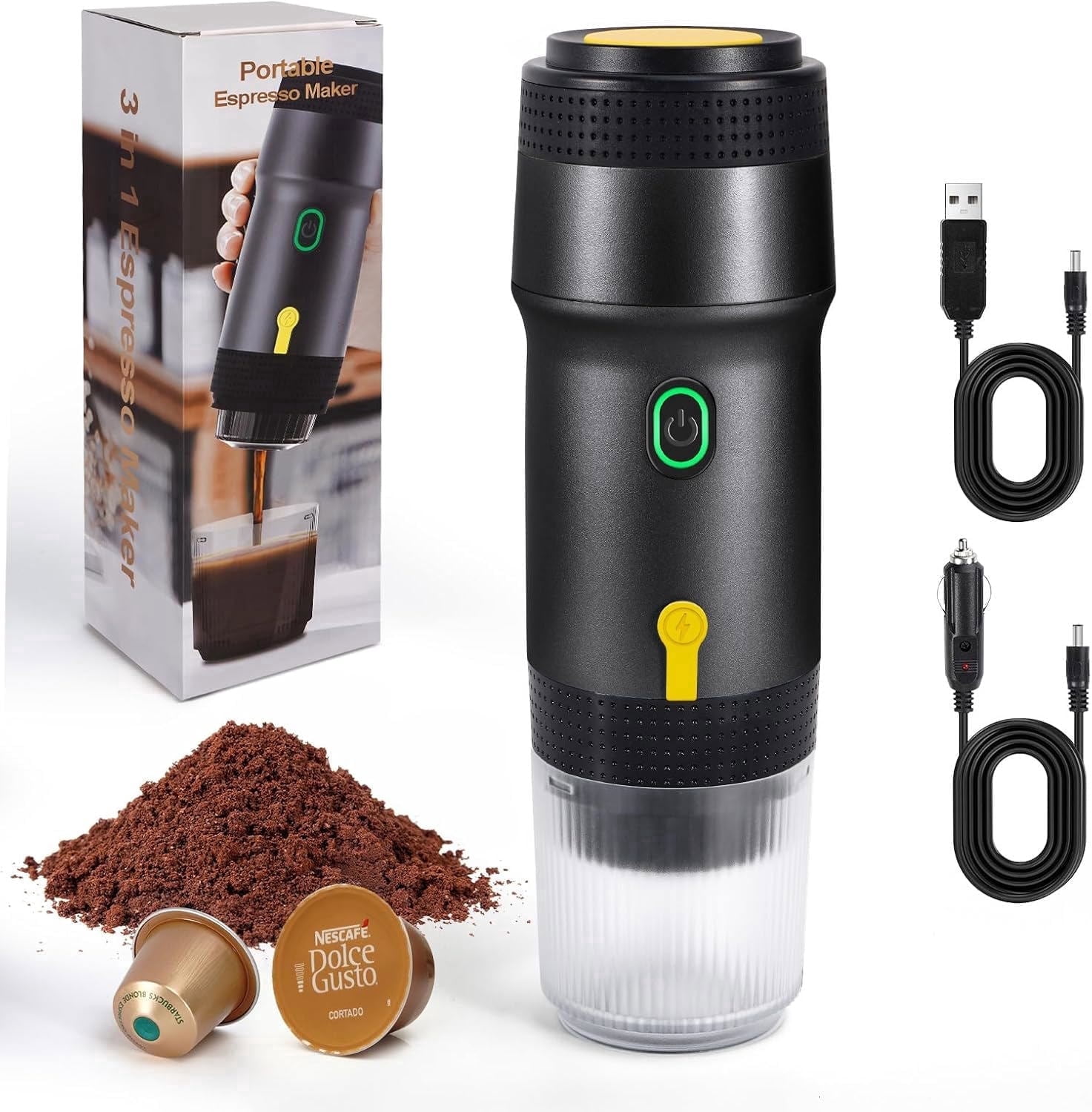 WACACO Nanopresso Barista Kit, Double Espresso, 16g - Walmart.com