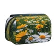 thumbnail image 1 of Easygdp Mountain Daisy Meadow para Estuche de Lápices con Tapa Flip, Suministros de Oficina y Universidad para Adolescentes y Adultos, 1 of 7