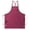 Pink, variant on Waterproof Oxford Cloth Work Apron Multi Pocket Gardening Apron with Adjustable Shoulder Straps for Baristas and Workshop Use, Gray