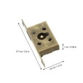 thumbnail image 2 of CTIRCHIU keyed hasp latch lock Hidden Drawer Lock Zinc Alloy Locking Set, 2 of 8