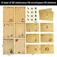 thumbnail image 2 of Holiday Ornaments - Christmas Stationery Paper and Envelopes Set - Greeting Card Invitation Card, 2 of 5