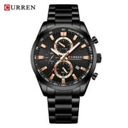 Curren 8445 Mens Watch Multi-Function Chronograph Watch