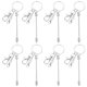 thumbnail image 5 of 8 Uds. Llavero con cuentas, llavero de barra con cuentas, recuerdos, bolsa de regalo, decoraciones colgantes, 5 of 5