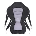 thumbnail image 2 of Kayak Padded Seat Canoe Seat Boat Seat Cushioned Adjustable for Rafting Drifting Grey, 2 of 9