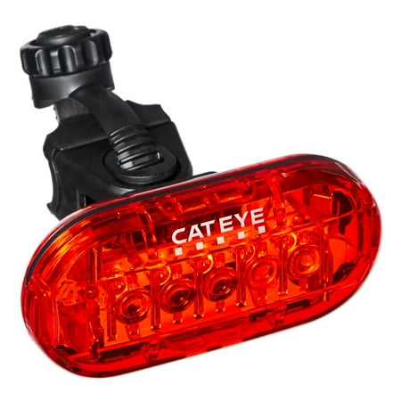 CAT EYE - Omni 5 LED Safety Bike Light with Mount, Rear