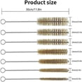 thumbnail image 5 of 7pcs Brass Wire Tube Brushes Bottle Brush Set,wire Brushes For Cleaning,wire Pipe Cleaner Bore Brush Cleaning, 5 of 5
