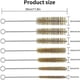 thumbnail image 5 of Brass Wire Tube Brushes Bottle Brush Set,Wire Brushes for Cleaning, 5 of 5