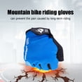 thumbnail image 4 of Tmvgtek Bikeboy Sports Guantes De Equitación Transpirables Antideslizantes De Medio Dedo (Azul Xl) Tmvgtek Para estrenar, 4 of 8