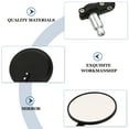 thumbnail image 4 of OUNONA 1 Pair Handlebar Mirrors for Bikes with Black Color and Wider Vision Feature, 4 of 6