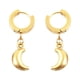 thumbnail image 1 of Pendientes para mujer, regalos para mujer, pendientes de acero inoxidable para mujer, pendientes colgantes dorados, pendientes de joyería, 1 of 5