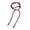 wine red, variant on Adjustable Length Sturdy Nylon Rope Bracelet Fashionable and Portable for Men and Women Accessory for Everyday Wear