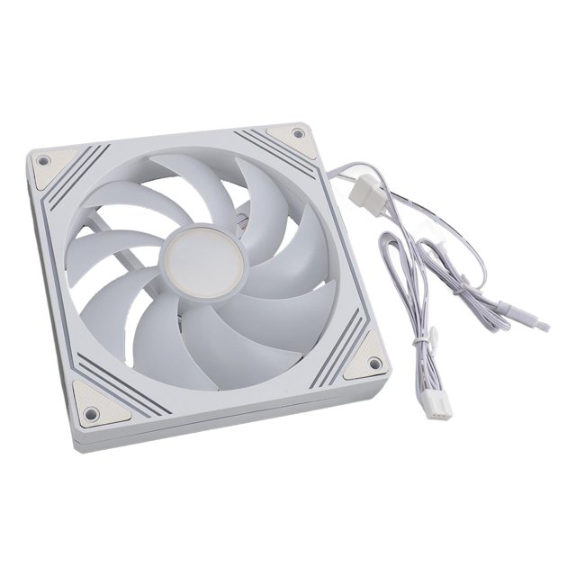CPU Fan 140mm ARGB Chassis Fan, 4pin PWM Silent Computer Cooler Fan 650 To 1850RPM, RGB Motherboard Sync Computer PC Cooling Fans