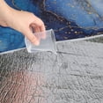 thumbnail image 6 of 58 x 58 Inch Round Picnic Mat, Waterproof Sandproof Foldable Compact Beach Blanket for Grass, Park, Outdoor Camping Blue Marble, 6 of 9